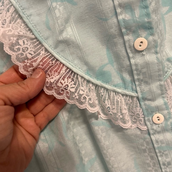 Stage West vintage ruffled western button down - Picture 5 of 7